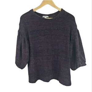 OPHELIA ROE Sweater Purple Size L